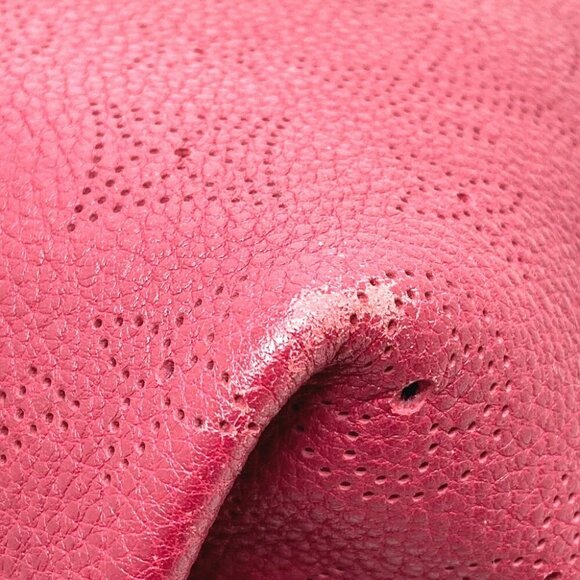 LOUIS VUITTON M93817 MonogramMahina Thiells PM Hand Bag Red - Picture 3 of 13